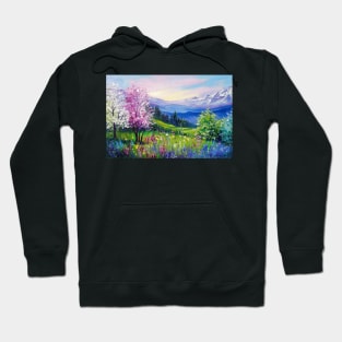 Spring in the Alps Hoodie